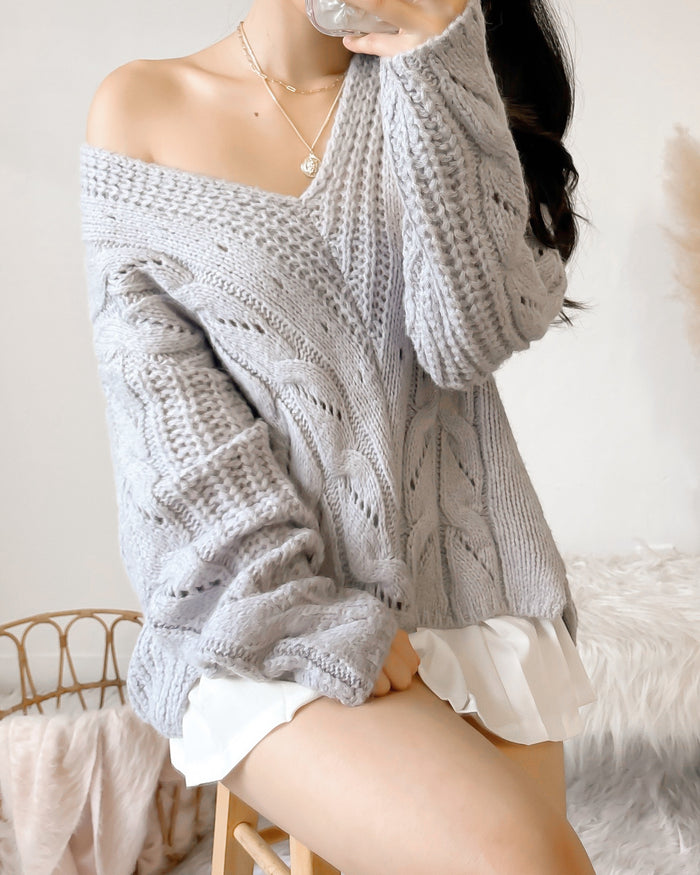 HANNAH KNIT SWEATER