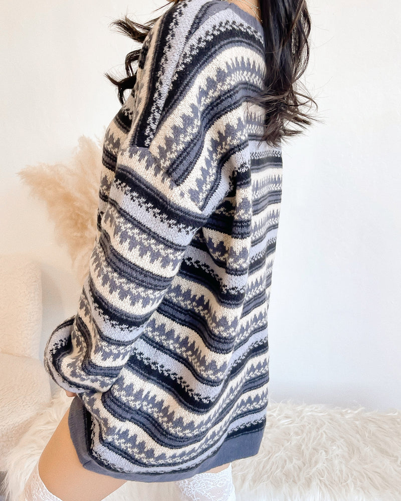 RESTOCKED! LUCY OVERSIZED KNIT SWEATER